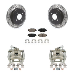 Transit Auto KCD-100587C Disc Brake Kit for 2012-2017 Kia Rio - Rear product image