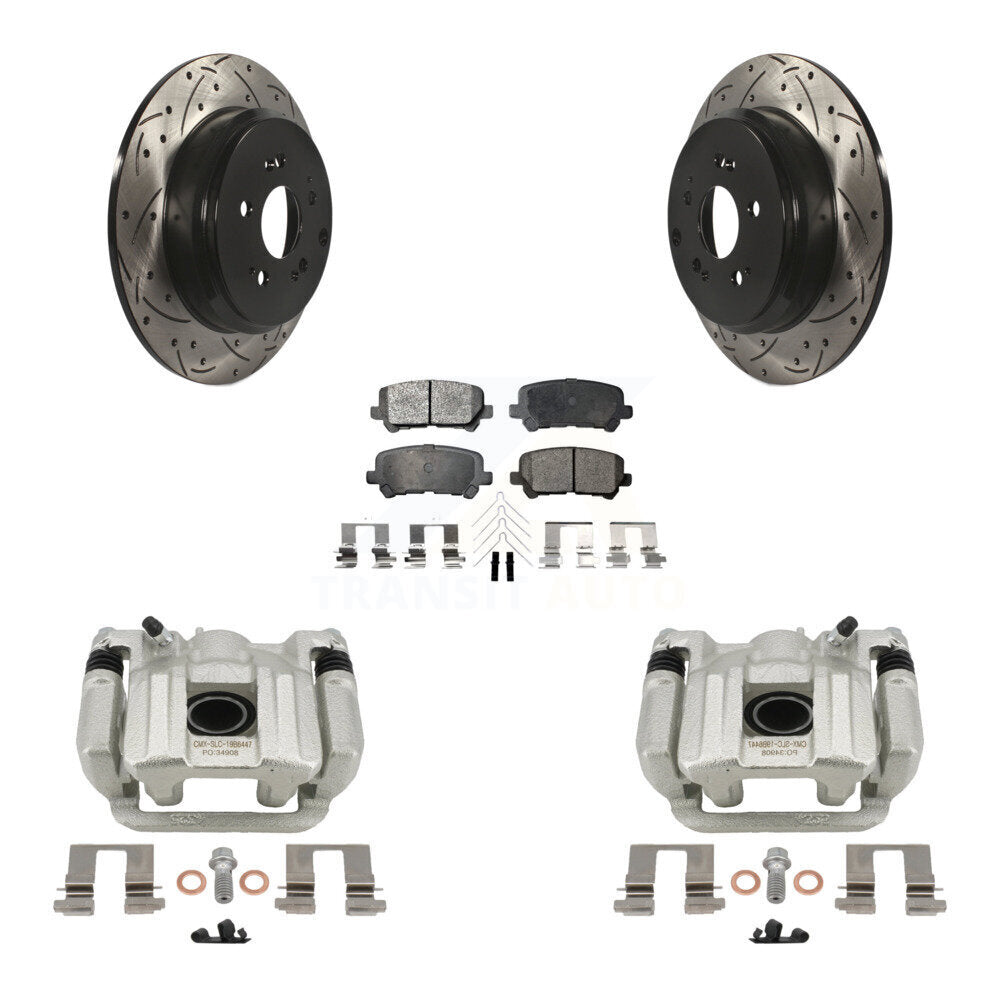 Transit Auto KCD-100587P Disc Brake Kit for 2011-2017 Honda Odyssey - Rear product image