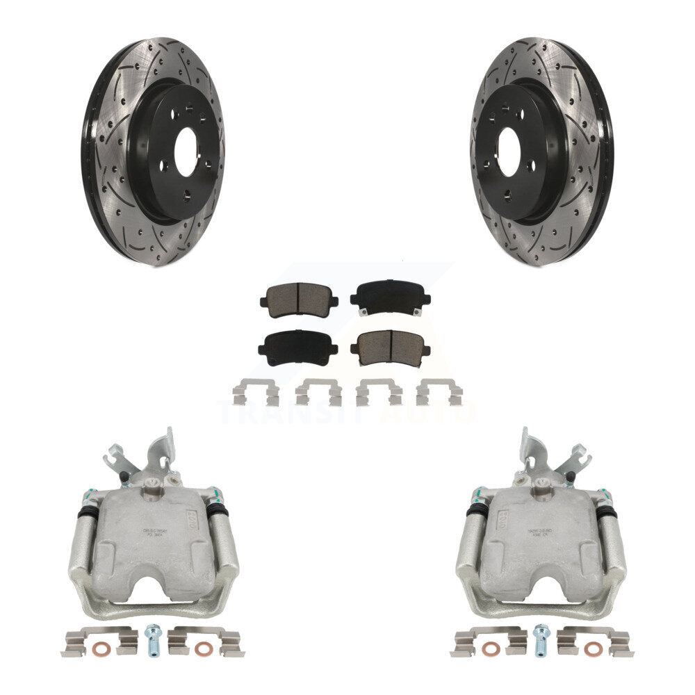 Transit Auto KCD-100588C Disc Brake Kit for 2010-2011 Buick Allure, Buick LaCrosse - Rear product image