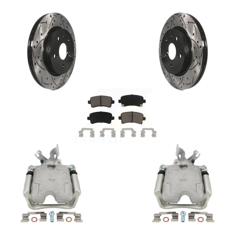 Transit Auto KCD-100588C Disc Brake Kit for 2010-2011 Buick Allure, Buick LaCrosse - Rear product image