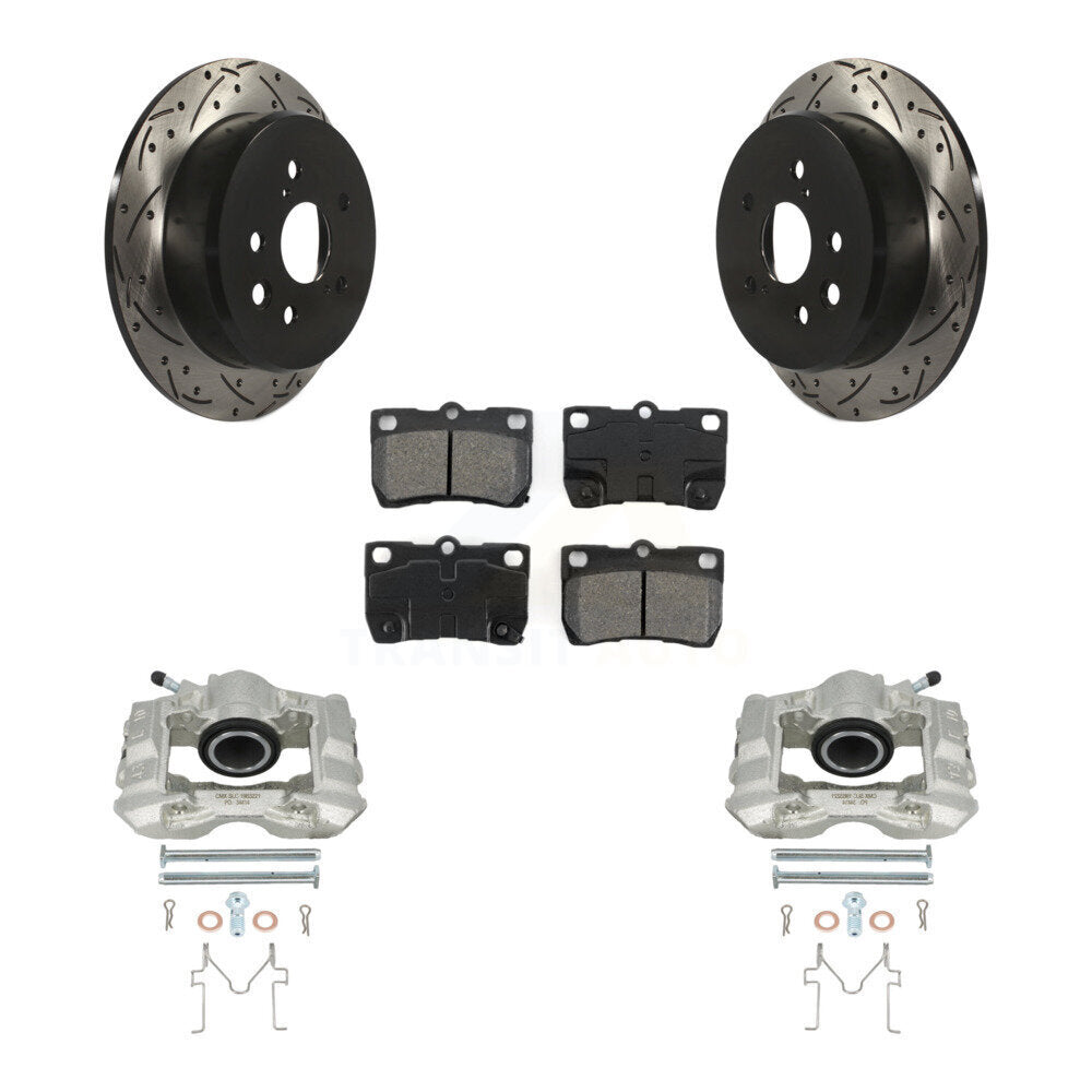 Transit Auto KCD-100588S Disc Brake Kit for 2006-2013 Lexus IS250 - Rear product image