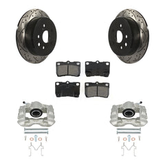Transit Auto KCD-100588S Disc Brake Kit for 2006-2013 Lexus IS250 - Rear product image