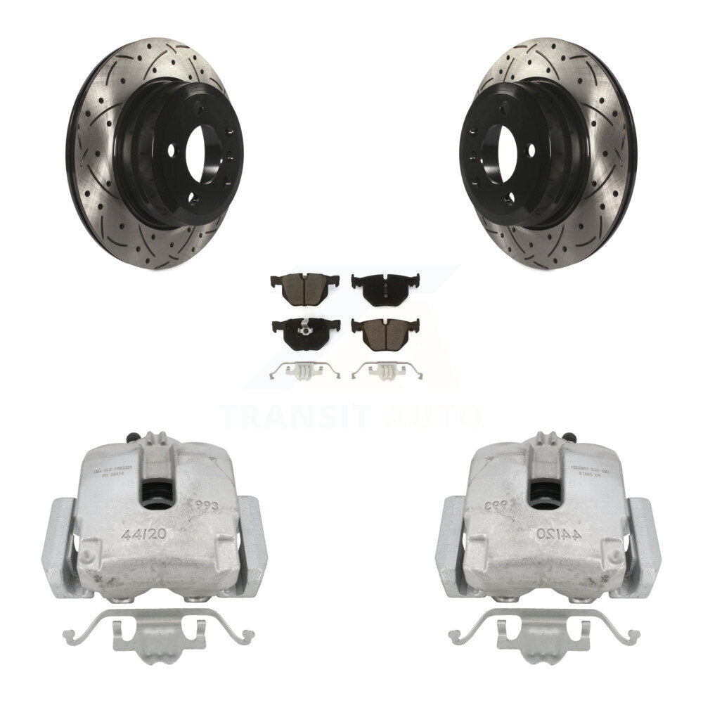 Transit Auto KCD-100589C Disc Brake Kit for 2007-2019 BMW X5, BMW X6 - Rear product image