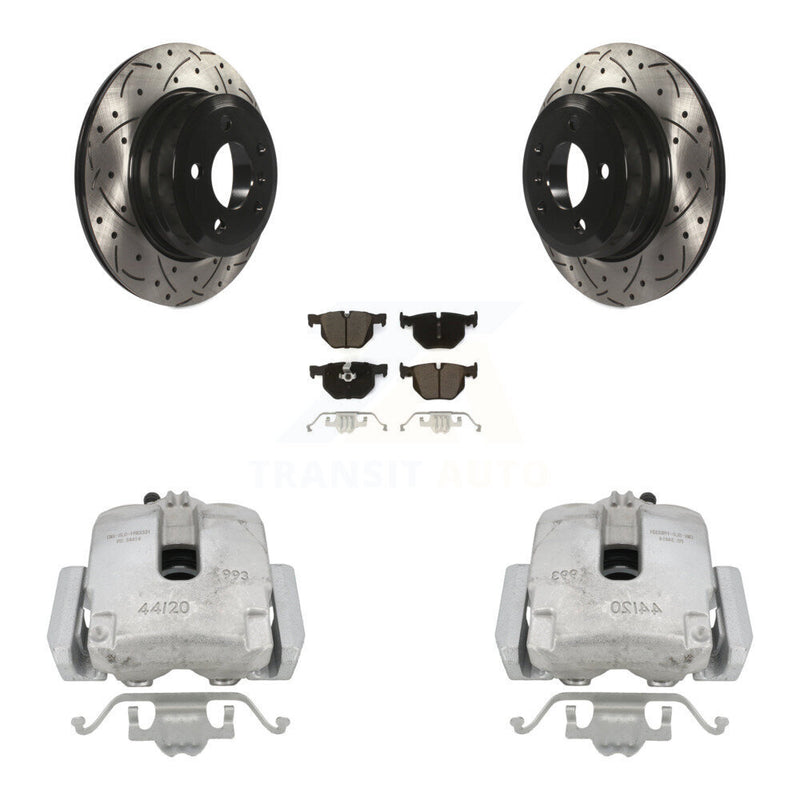 Transit Auto KCD-100589C Disc Brake Kit for 2007-2019 BMW X5, BMW X6 - Rear product image