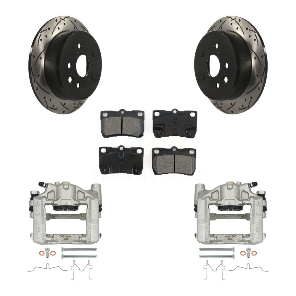Transit Auto KCD-100589S Disc Brake Kit for 2010-2011 Lexus IS250 - Rear product image