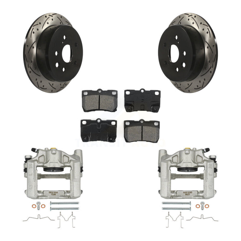 Transit Auto KCD-100589S Disc Brake Kit for 2010-2011 Lexus IS250 - Rear product image