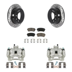 Transit Auto KCD-100591C Disc Brake Kit for 2010-2016 Kia Sportage, Hyundai Tucson - Rear product image