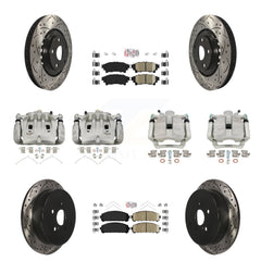 Transit Auto KCD-100591N Disc Brake Kit for 2012-2015 Lexus RX350, Lexus RX450h - Front and Rear product image