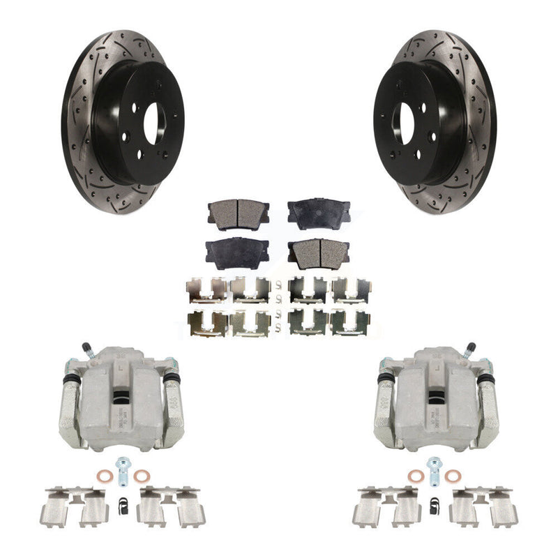 Transit Auto KCD-100591P Disc Brake Kit for 2006-2012 Toyota RAV4 - Rear product image