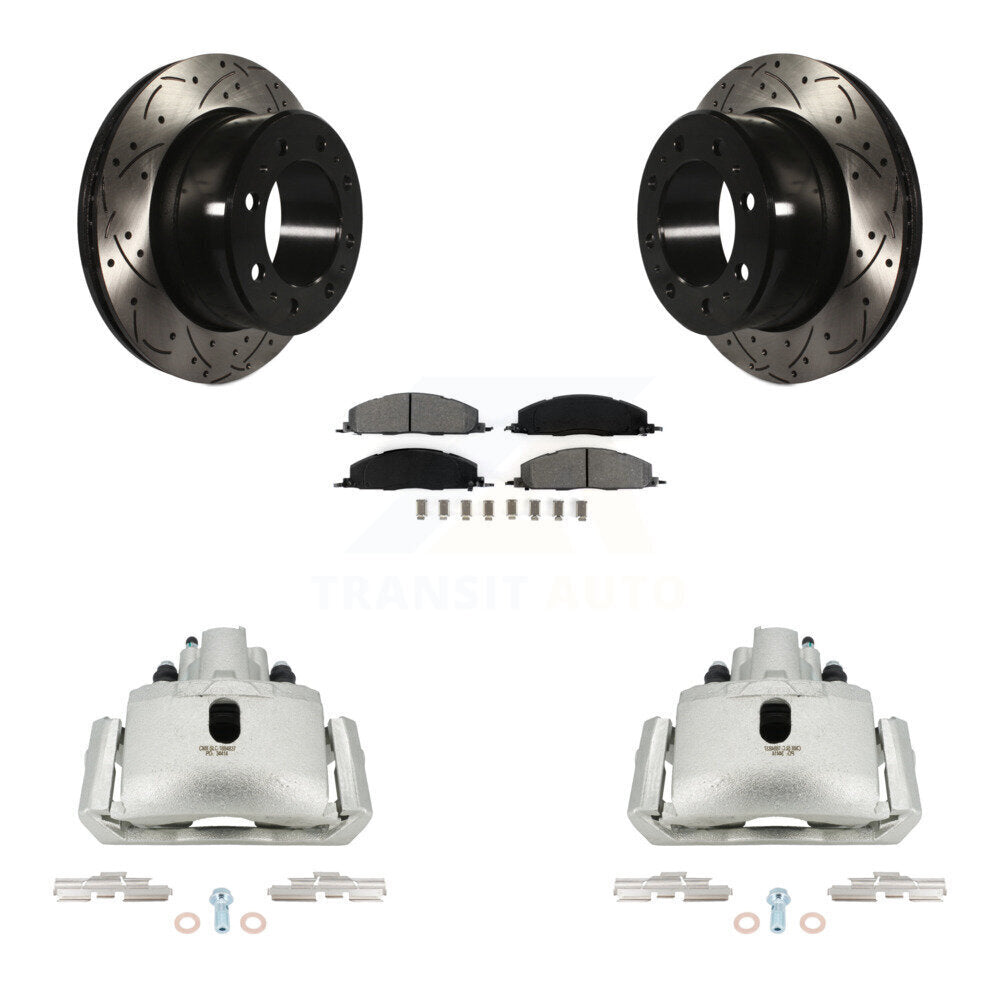Transit Auto KCD-100591S Disc Brake Kit for 2012 Ram 1500 - Rear product image