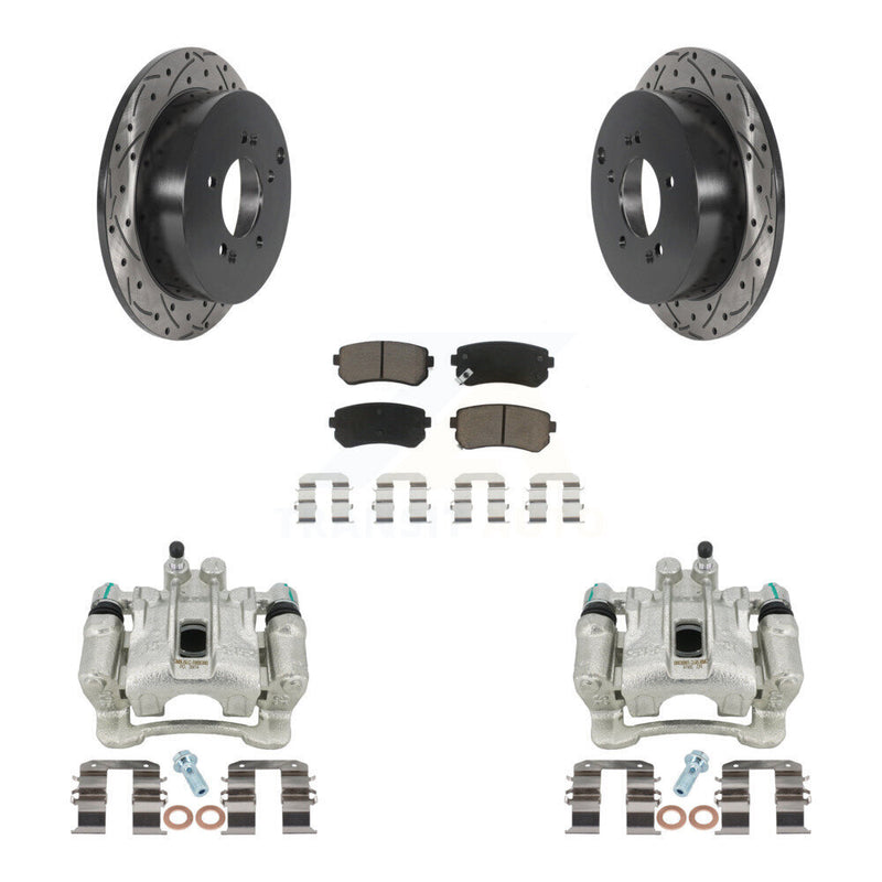 Transit Auto KCD-100592C Disc Brake Kit for 2010-2016 Kia Sportage, Hyundai Tucson - Rear product image