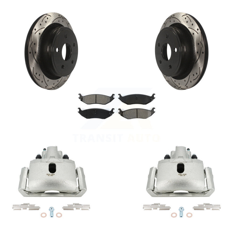 Transit Auto KCD-100592S Disc Brake Kit for 2002-2004 Dodge Ram 1500 - Rear product image