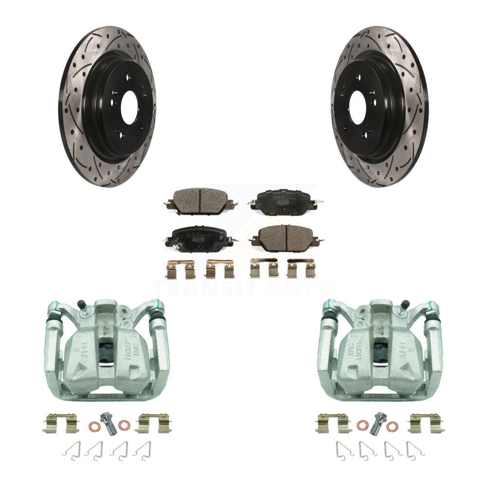 Transit Auto KCD-100592T Disc Brake Kit for 2017-2022 Honda CR-V - Rear product image