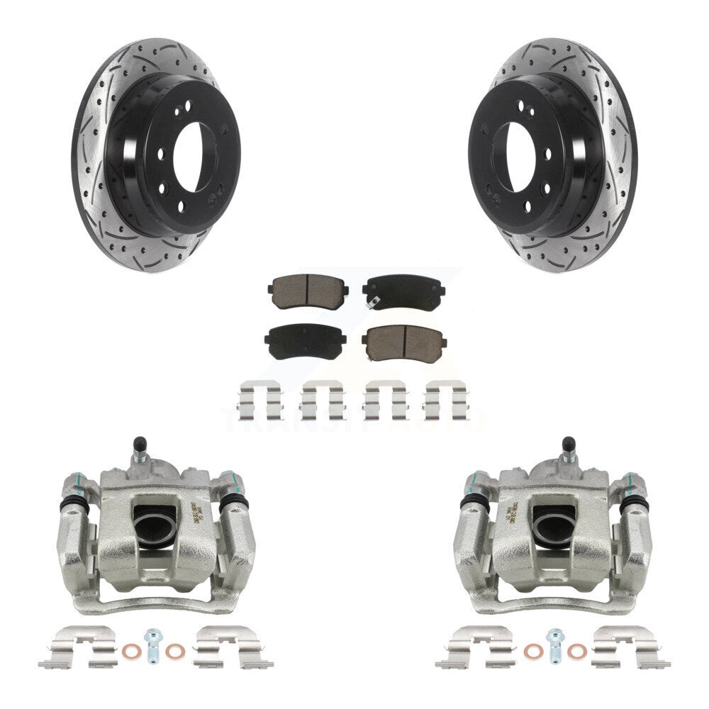 Transit Auto KCD-100593C Disc Brake Kit for 2016 Kia Sportage - Rear product image