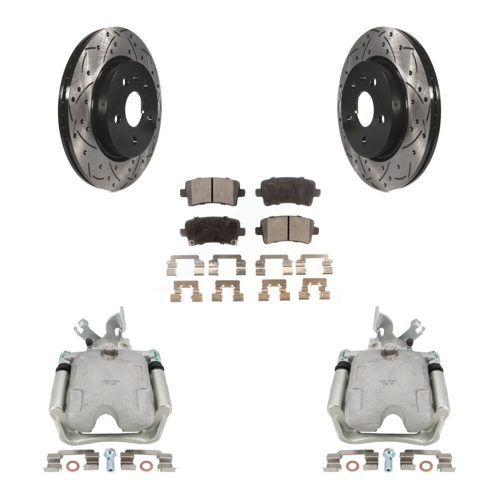 Transit Auto KCD-100594P Disc Brake Kit for 2010-2011 Buick Allure, Buick LaCrosse - Rear product image