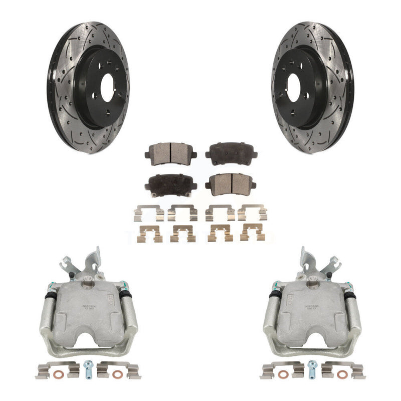 Transit Auto KCD-100594P Disc Brake Kit for 2010-2011 Buick Allure, Buick LaCrosse - Rear product image