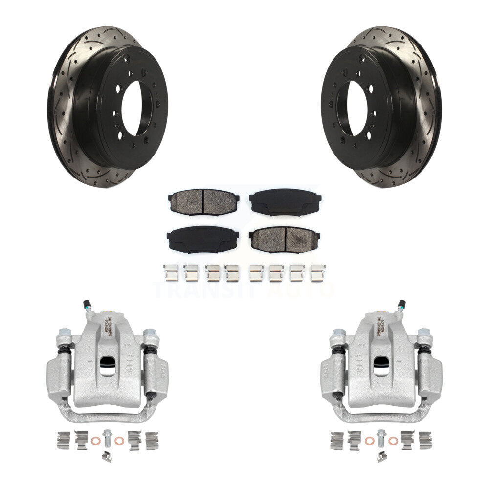Transit Auto KCD-100594S Disc Brake Kit for 2007-2016 Toyota Sequoia, Toyota Tundra - Rear product image