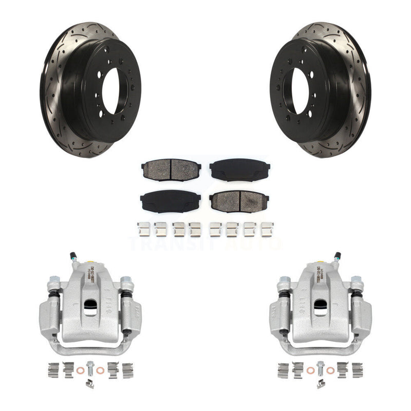Transit Auto KCD-100594S Disc Brake Kit for 2007-2016 Toyota Sequoia, Toyota Tundra - Rear product image