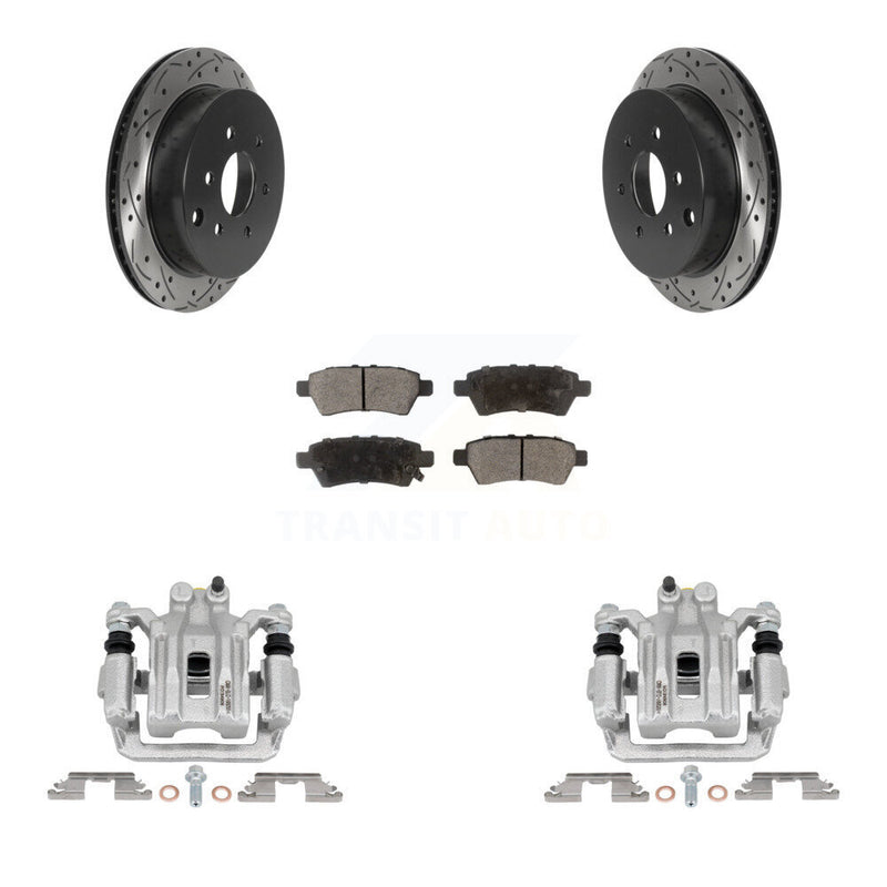 Transit Auto KCD-100594T Disc Brake Kit for 2006-2007 Nissan Xterra - Rear product image
