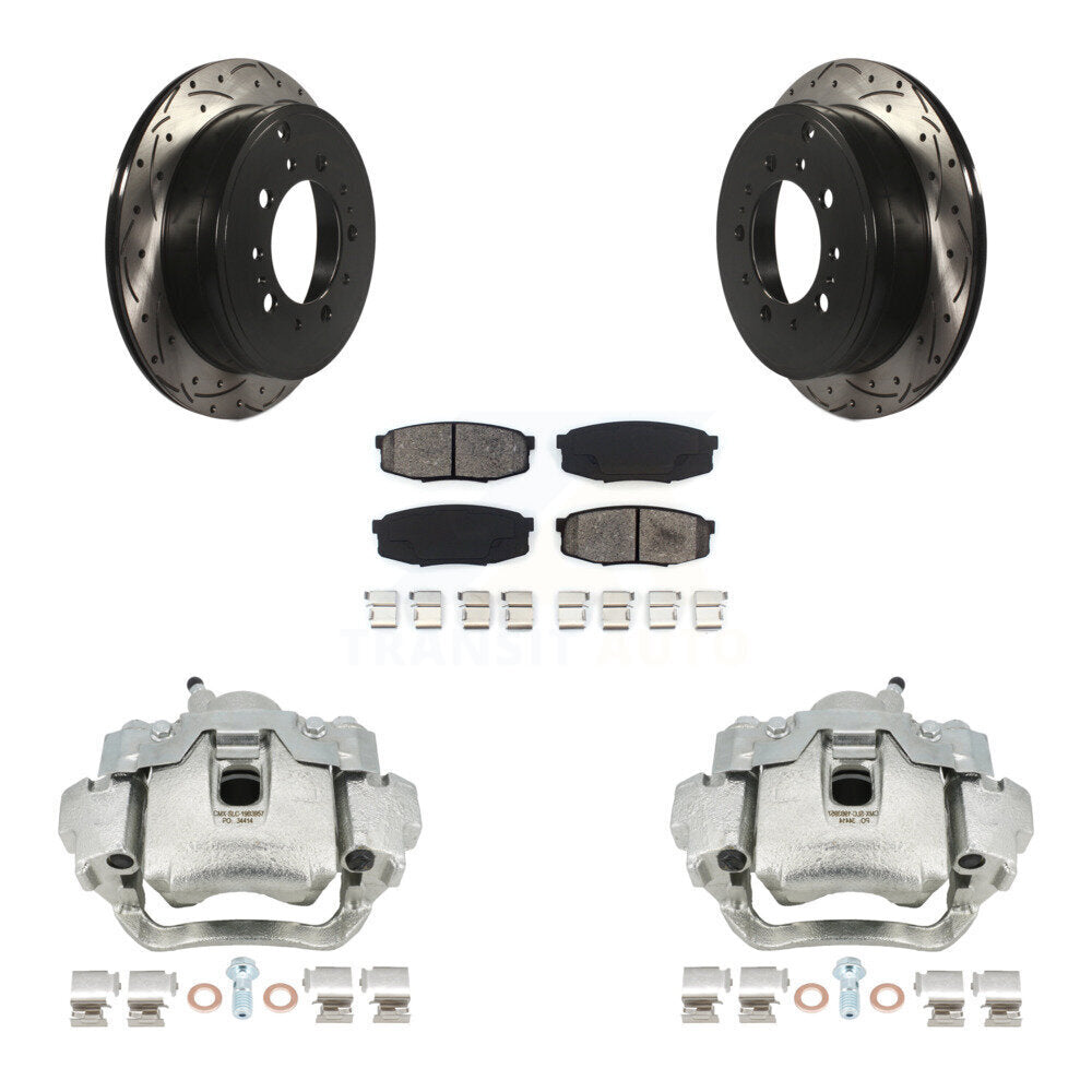 Transit Auto KCD-100595S Disc Brake Kit for 2008-2015 Lexus LX570, Toyota Land Cruiser - Rear product image