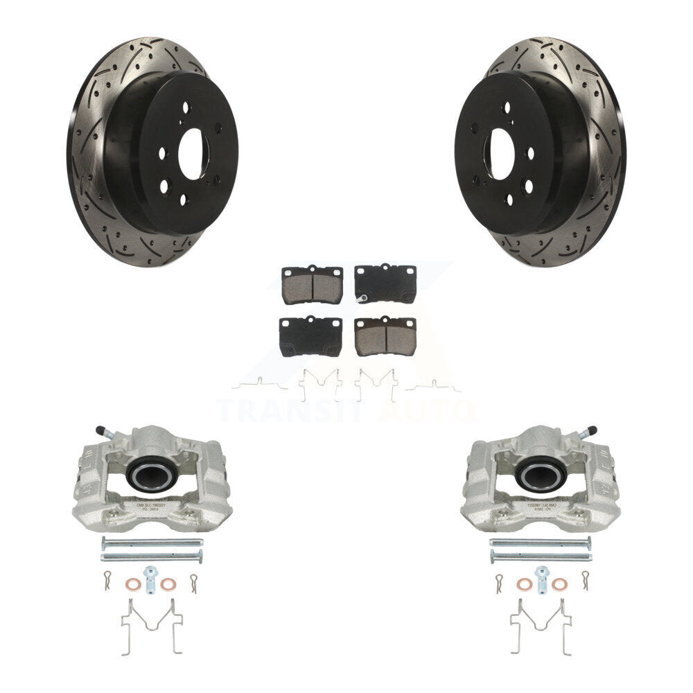Transit Auto KCD-100596C Disc Brake Kit for 2006-2013 Lexus IS250 - Rear product image