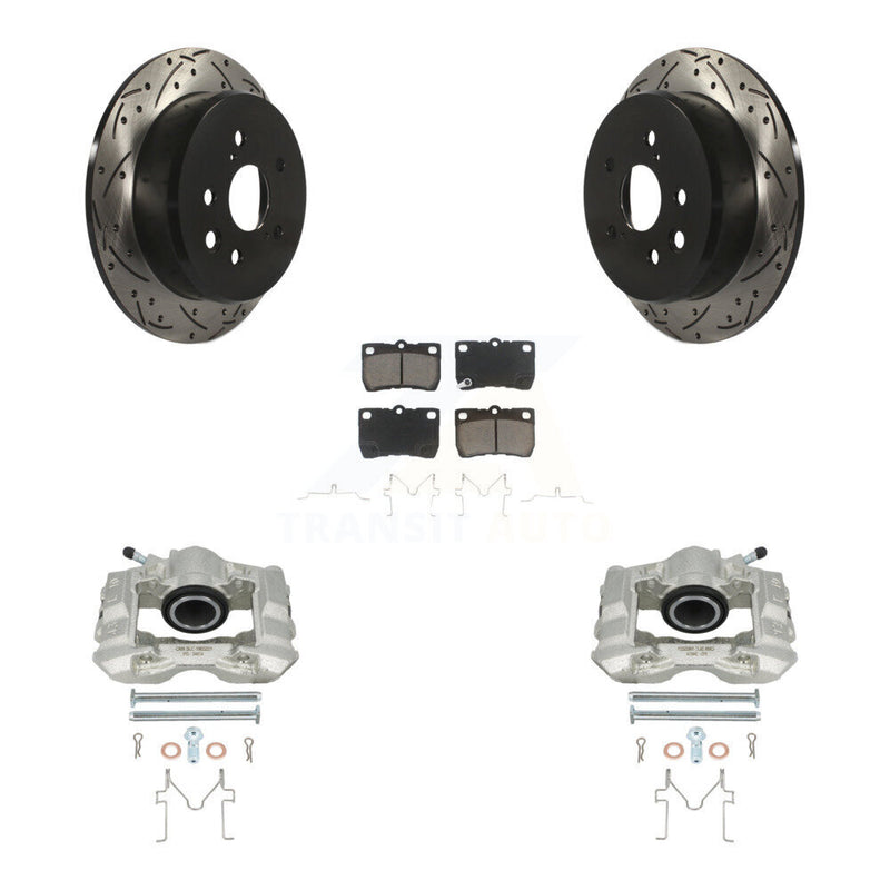 Transit Auto KCD-100596C Disc Brake Kit for 2006-2013 Lexus IS250 - Rear product image