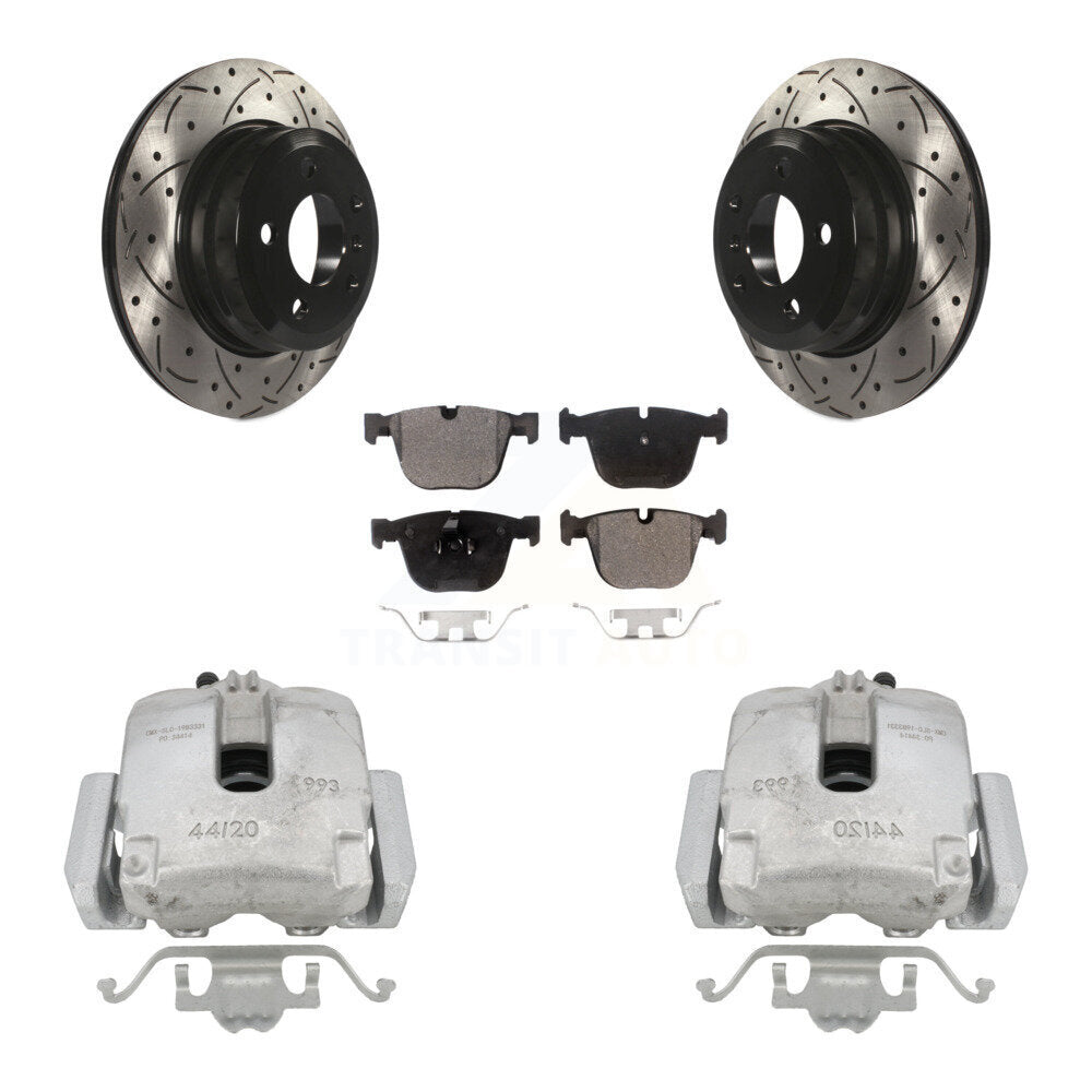 Transit Auto KCD-100596P Disc Brake Kit for 2009 BMW X6 - Rear product image