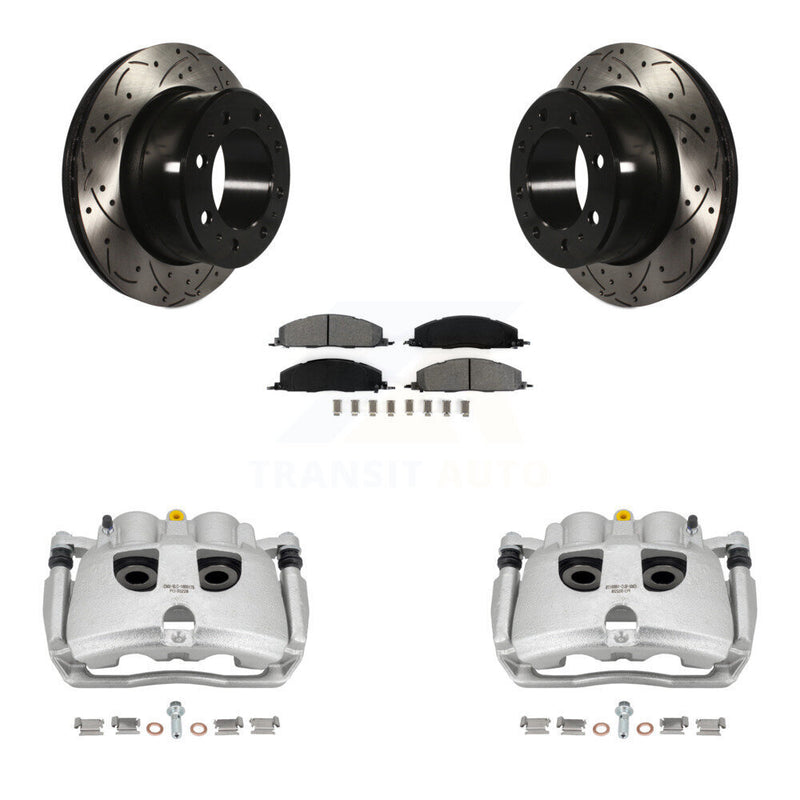 Transit Auto KCD-100596S Disc Brake Kit for 2009-2018 Ram 2500, Ram 3500, Dodge Ram 2500 & more - Rear product image