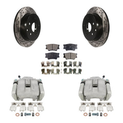 Transit Auto KCD-100596T Disc Brake Kit for 2012-2018 Toyota RAV4 - Rear product image