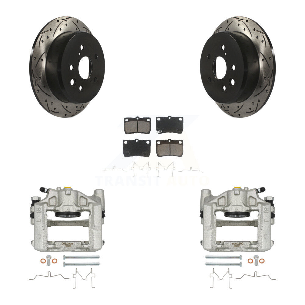 Transit Auto KCD-100597C Disc Brake Kit for 2010-2011 Lexus IS250 - Rear product image