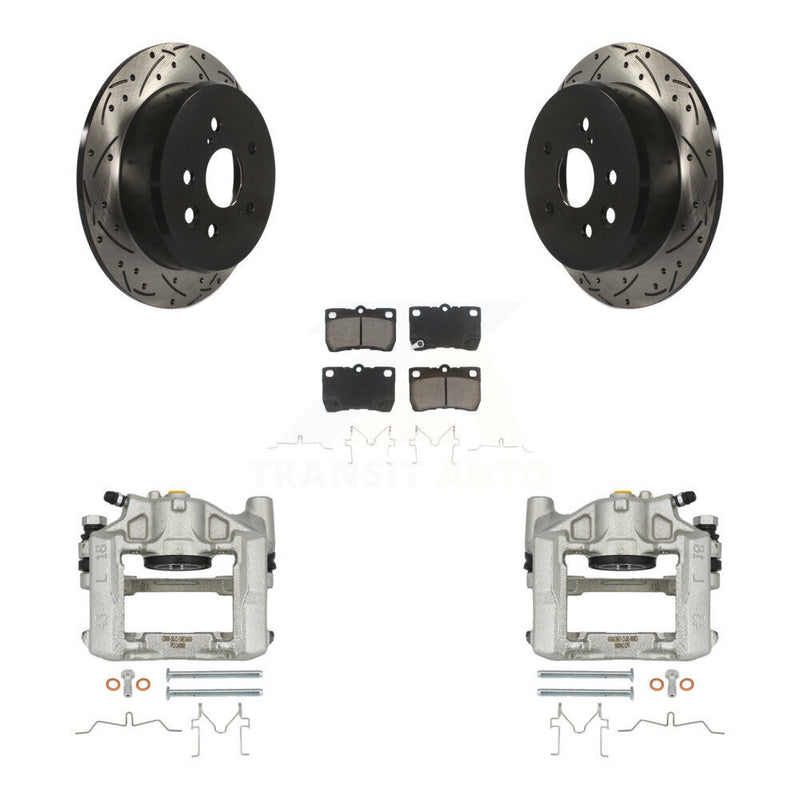 Transit Auto KCD-100597C Disc Brake Kit for 2010-2011 Lexus IS250 - Rear product image