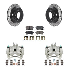 Transit Auto KCD-100597P Disc Brake Kit for 2010-2016 Kia Sportage, Hyundai Tucson - Rear product image