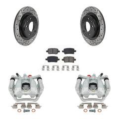Transit Auto KCD-100597S Disc Brake Kit for 2017-2020 Buick Regal Sportback, Buick Regal TourX, Buick LaCrosse - Rear product image