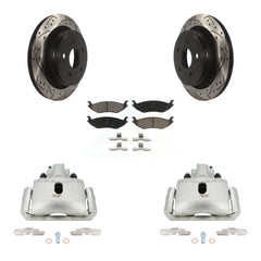 Transit Auto KCD-100598C Disc Brake Kit for 2004-2022 Ram 1500 Classic, Ram 1500, Dodge Ram 1500 & more - Rear product image