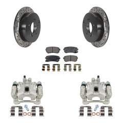 Transit Auto KCD-100598P Disc Brake Kit for 2010-2016 Kia Sportage, Hyundai Tucson - Rear product image