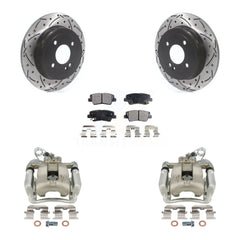 Transit Auto KCD-100598T Disc Brake Kit for 2012-2017 Kia Rio - Rear product image