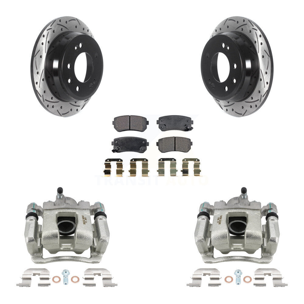Transit Auto KCD-100599P Disc Brake Kit for 2016 Kia Sportage - Rear product image