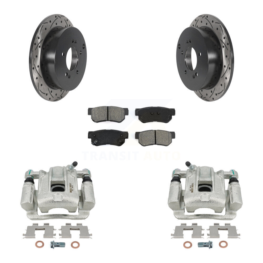 Transit Auto KCD-100599S Disc Brake Kit for 2001-2006 Hyundai Santa Fe - Rear product image