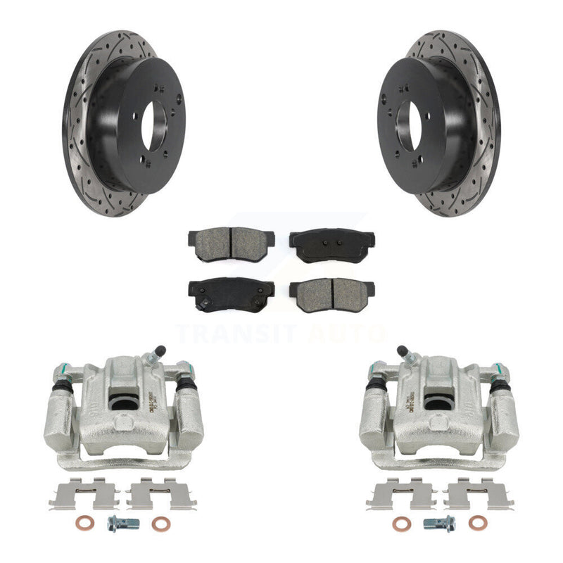 Transit Auto KCD-100599S Disc Brake Kit for 2001-2006 Hyundai Santa Fe - Rear product image