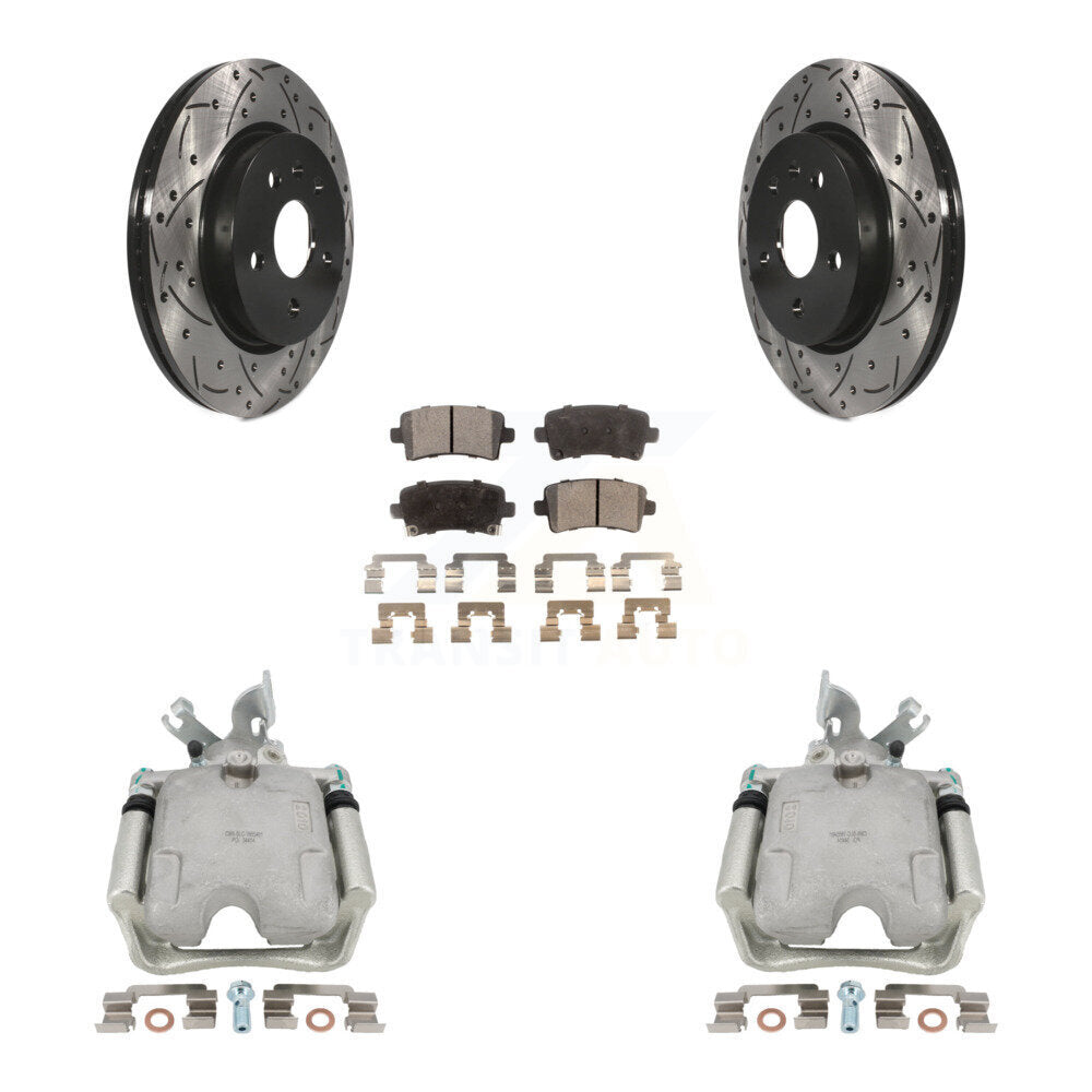 Transit Auto KCD-100599T Disc Brake Kit for 2010-2011 Buick Allure, Buick LaCrosse - Rear product image