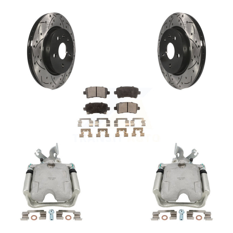 Transit Auto KCD-100599T Disc Brake Kit for 2010-2011 Buick Allure, Buick LaCrosse - Rear product image