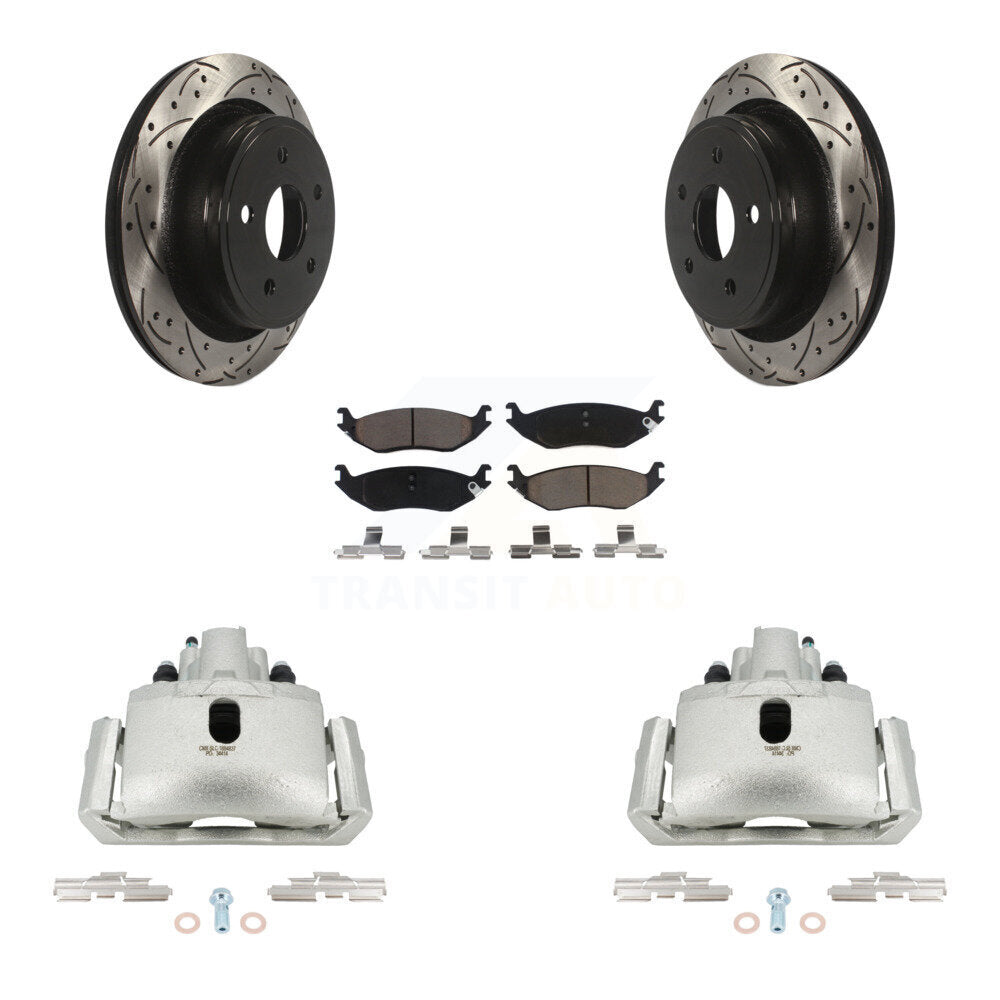 Transit Auto KCD-100600C Disc Brake Kit for 2002-2004 Dodge Ram 1500 - Rear product image