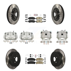 Transit Auto KCD-100600N Disc Brake Kit for 2014 Toyota Highlander - Front and Rear product image