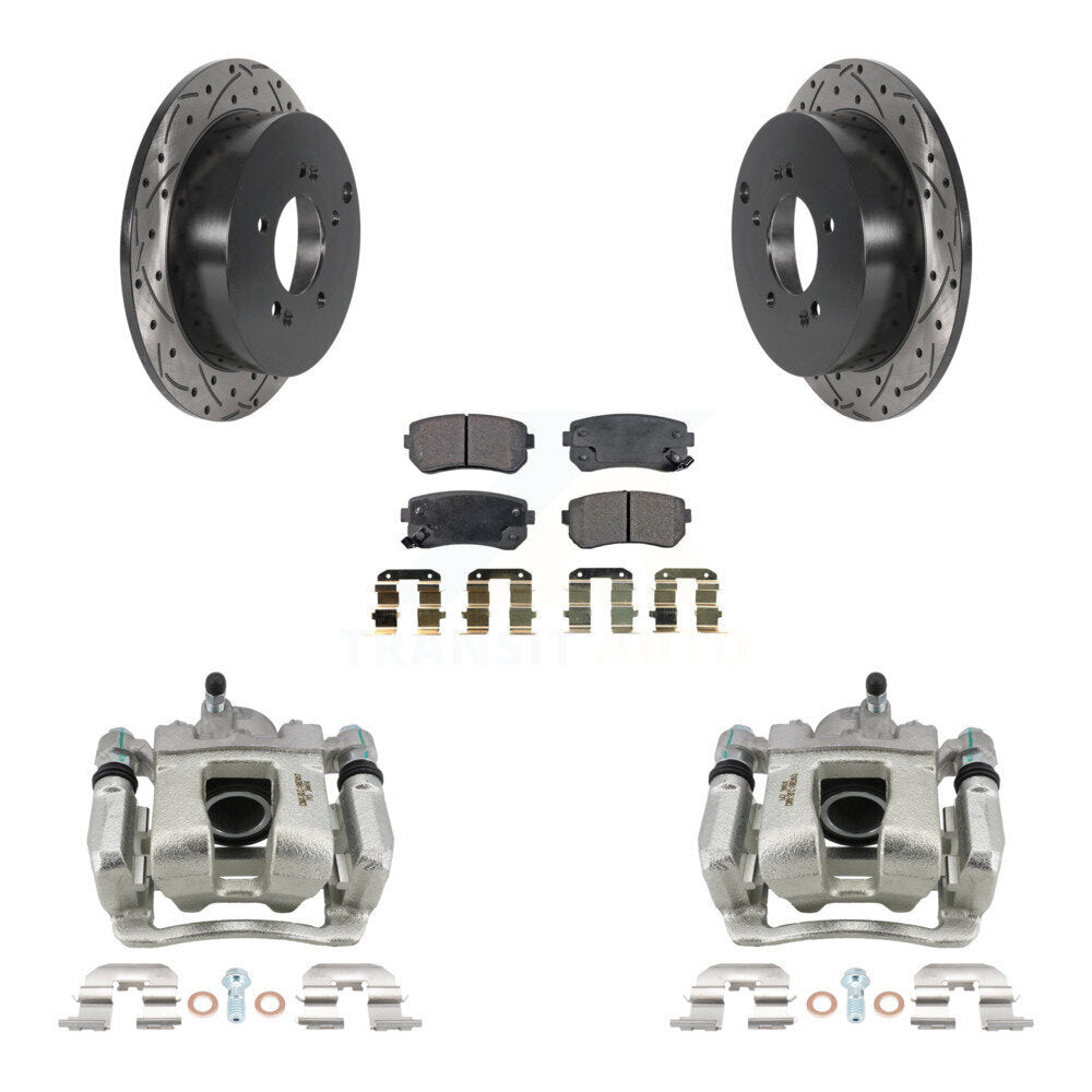 Transit Auto KCD-100600P Disc Brake Kit for 2016 Kia Sportage - Rear product image