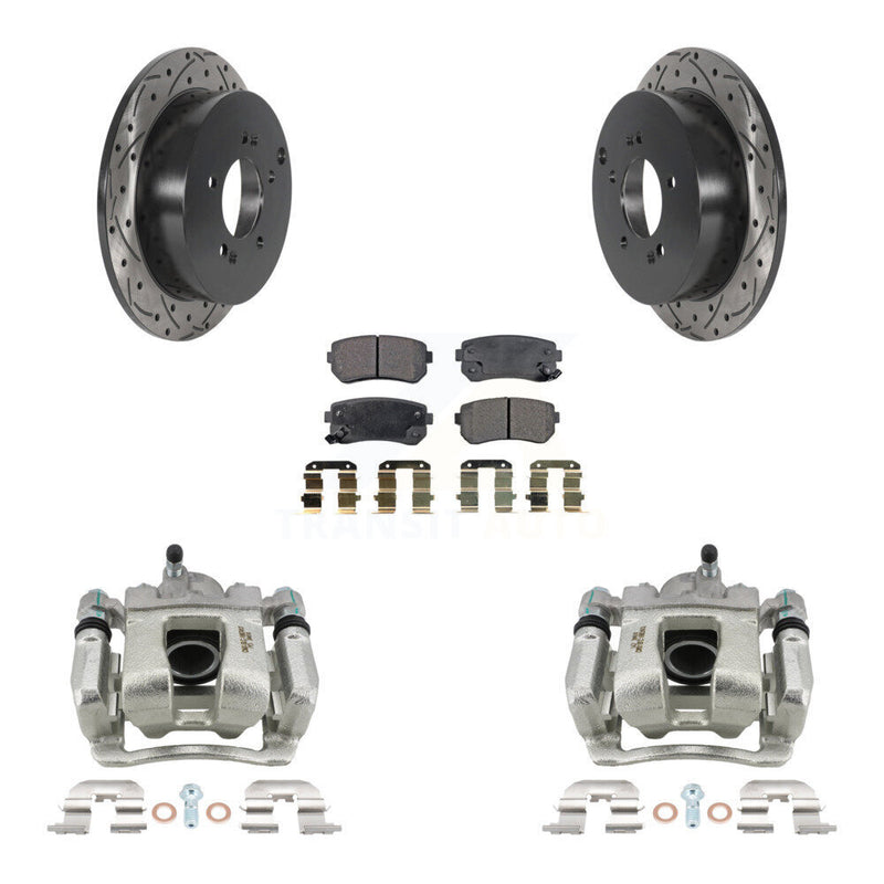 Transit Auto KCD-100600P Disc Brake Kit for 2016 Kia Sportage - Rear product image