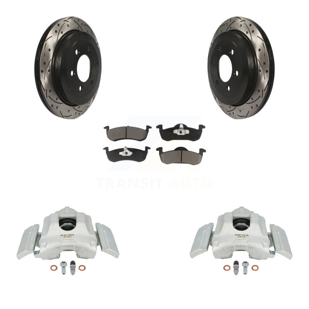 Transit Auto KCD-100601C Disc Brake Kit for 2007-2017 Ford Expedition, Lincoln Navigator - Rear product image