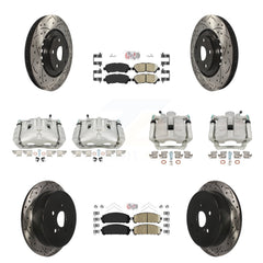 Transit Auto KCD-100601N Disc Brake Kit for 2014 Toyota Highlander - Front and Rear product image