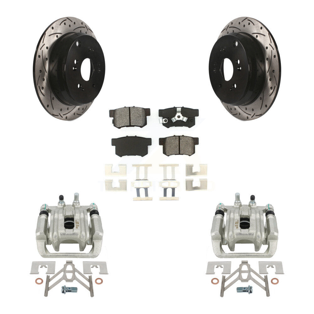 Transit Auto KCD-100601S Disc Brake Kit for 2007-2012 Acura RDX, Honda CR-V - Rear product image