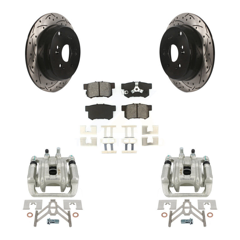 Transit Auto KCD-100601S Disc Brake Kit for 2007-2012 Acura RDX, Honda CR-V - Rear product image