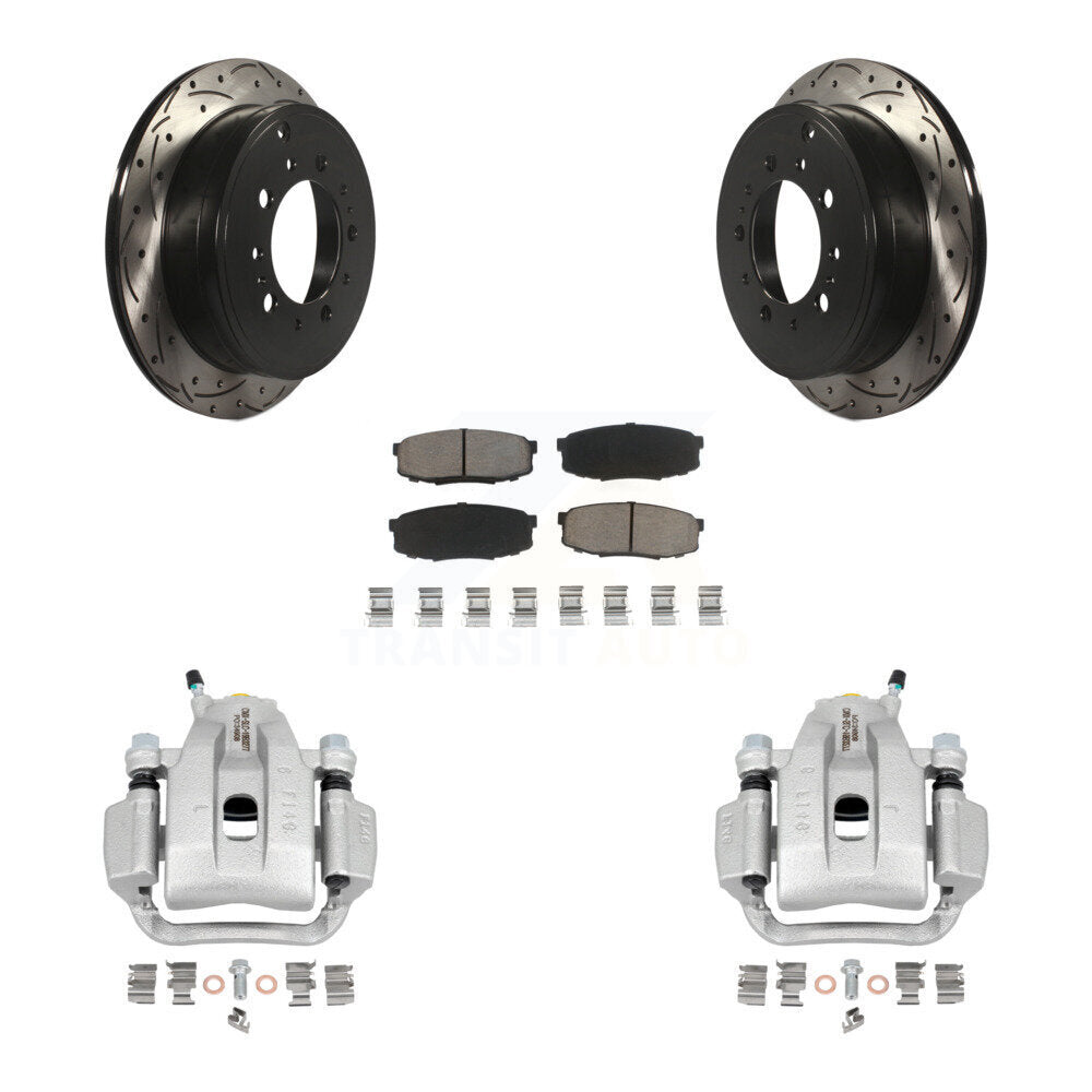 Transit Auto KCD-100602C Disc Brake Kit for 2007-2016 Toyota Sequoia, Toyota Tundra - Rear product image
